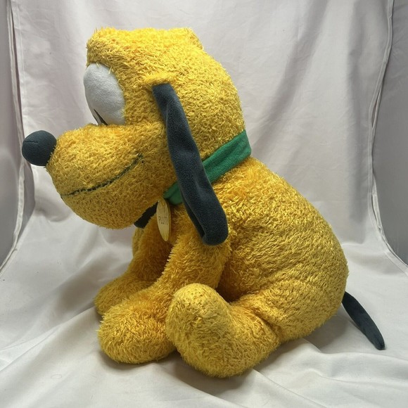 Pluto Weighted Plush Medium 14'' Disney Parks Exclusive Missing Weight Souvenir - Picture 5 of 10